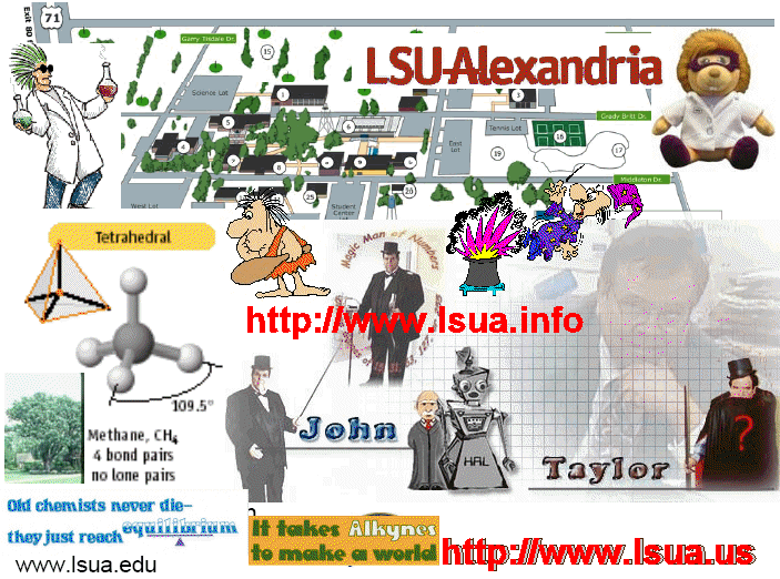 LSUA Map with John Taylor's Images